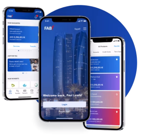 FAB online banking app